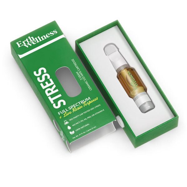 Erth wellness Full Spectrum Live Resin CBD Vape Cartridge 2000mg