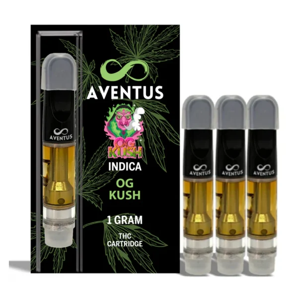 Aventus OG Kush 1000mg THC Vape Cartridge