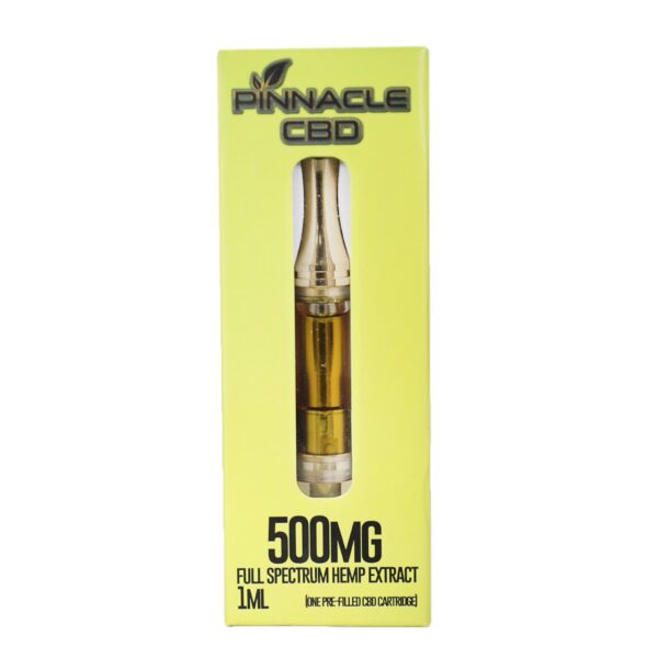 Pinnacle CBD 500mg Full Spectrum 510 Vape Cartridge
