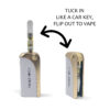 Saber “Car Key” 510 Vape Battery 650mAh - Image 2
