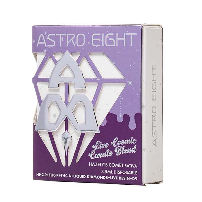 Astro Eight Live Cosmic Carats Blend 3.5g Disposable THC Vapes - Image 2