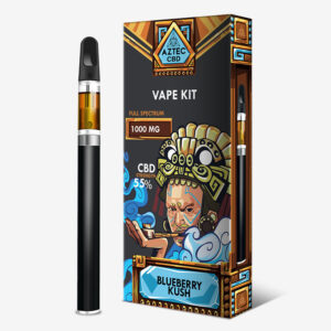 Aztec Full Spectrum CBD Vape Pen 1000mg - Blueberry Kush