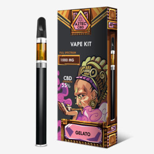 Aztec Full Spectrum CBD Vape Pen 1000mg - Gelato