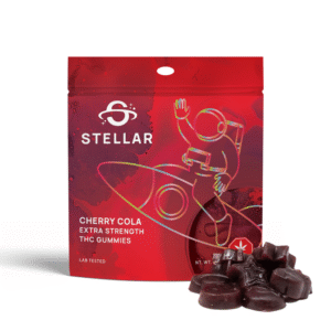 Stellar 2000mg Live Resin Gummies - Cherry Cola