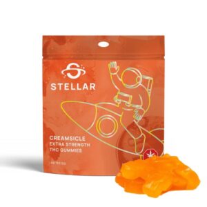 Stellar Live Resin Gummies 2000mg - Creamsicle