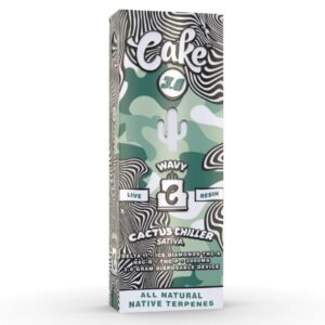 Cake - 3000mg Live Resin Disposable THC Vape Pen - Cactus Chiller