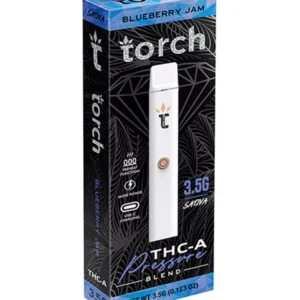 TORCH - 3.5g THC-A Disposable Vape Pen - Blueberry JAM