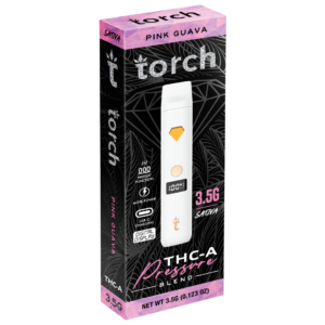 TORCH - 3.5g THC-A Disposable Vape Pen - Pink Guava Pen